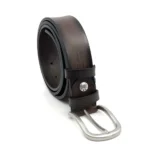 Legend – Δερμάτινη Καφέ Ζώνη 3,5CM - Image 2