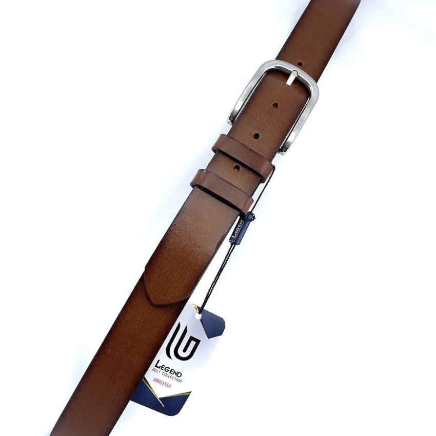 Legend – Δερμάτινη Ταμπά Ζώνη 3,5CM - Image 4