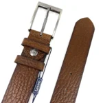 Legend - Δερμάτινη Καφέ Ζώνη 3,5CM - Image 3