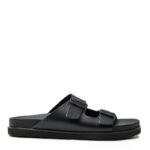 Ateneo Sandals - 59301 Black Leather