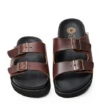 Ateneo Sandals - 59301 Brown Leather - Image 3
