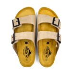 Plakton Sandals – 175857 Suede Leather Beige - Image 3